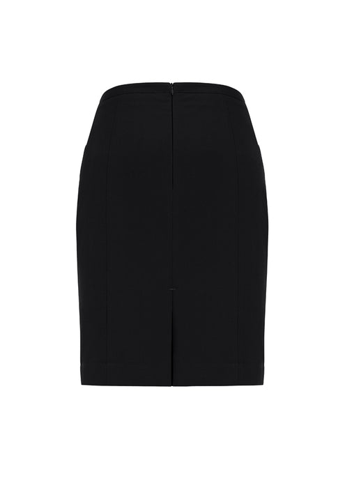 Biz Corporates 20720 Siena Ladies Pleated Straight Skirt, corporate workwear and uniforms at National Workwear Gold Coast Australia