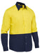 Bisley BS6442 Two Tone Hi Vis Shirt Long Sleeve at National Workwear Gold Coast Australia