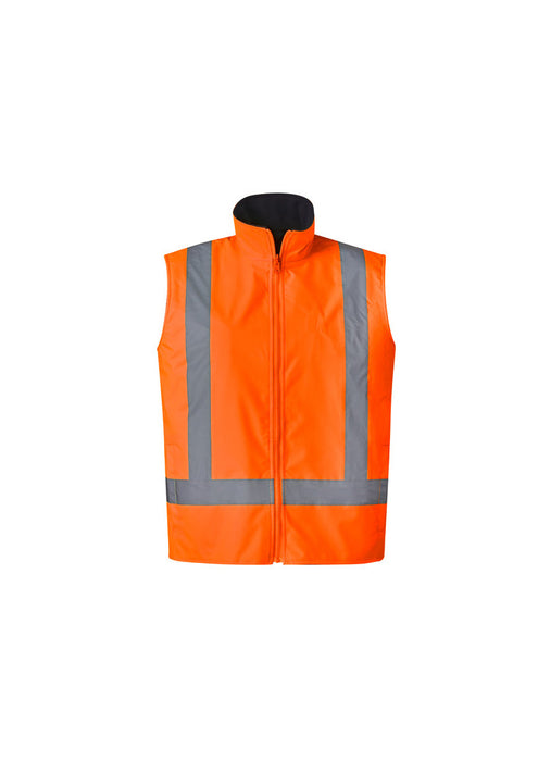 Syzmik Workwear ZJ220 Mens Hi Vis Basic 4-in-1 Waterproof Jacket at National Workwear Australia.