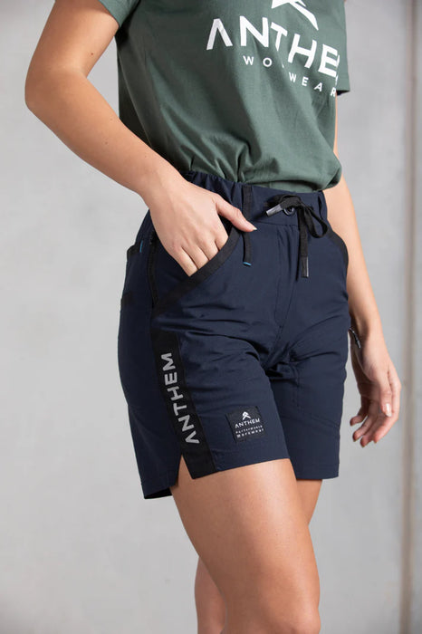 Anthem Womens Triumph Short S603W 150 GSM 90% Nylon 10% Spandex Ripstop