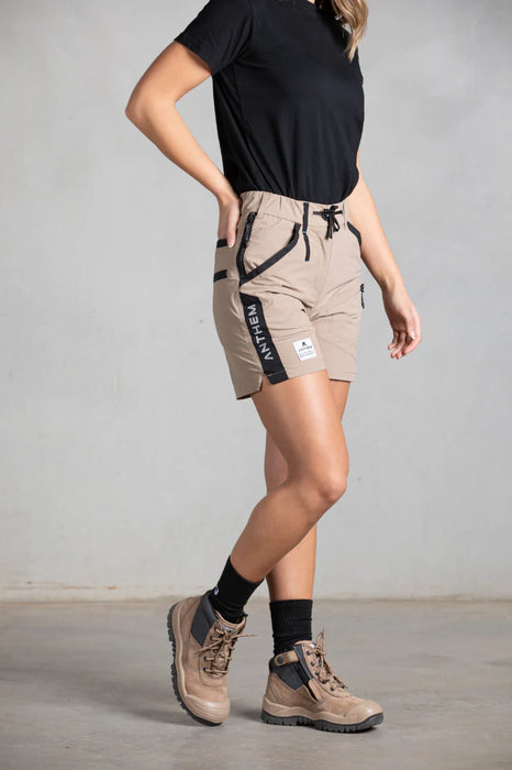 Anthem Womens Triumph Short S603W 150 GSM 90% Nylon 10% Spandex Ripstop