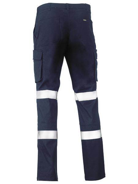 Bisley BPC6008T Taped Stretch Cotton Drill Cargo Pant