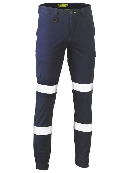 Bisley BPC6028T Taped Biomotion Stretch Cotton Drill Cargo Pant