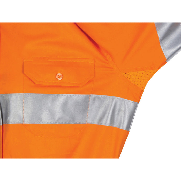 DNC 3749 Ladis HiVis L/W Shirt R/T, L/S