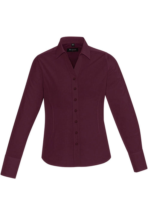 Biz Corporates 40310 Hudson Ladies Long Sleeve Shirt