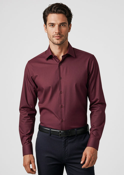Biz Corporates 40320 Hudson Mens Long Sleeve Shirt