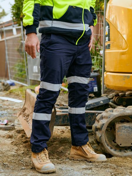 Bisley BPC6008T Taped Stretch Cotton Drill Cargo Pant