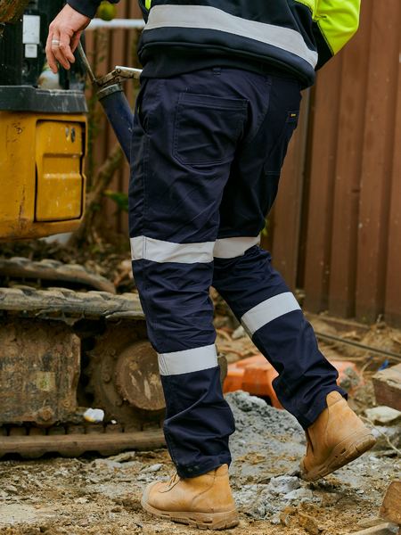 Bisley BPC6008T Taped Stretch Cotton Drill Cargo Pant