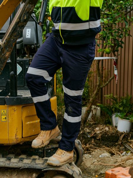 Bisley BP6008T Taped Biomotion Stretch Cotton Drill Work Pant
