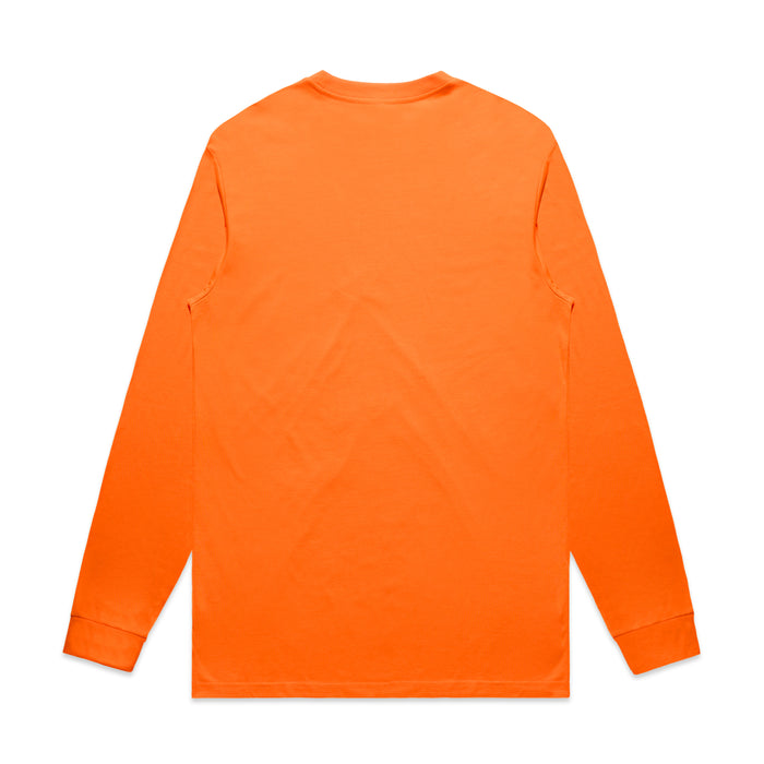 AS Colour 5054F Block Long Sleeve Hi Vis Tee 65% polyester 35% cotton