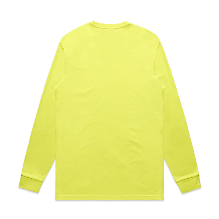 AS Colour 5054F Block Long Sleeve Hi Vis Tee 65% polyester 35% cotton