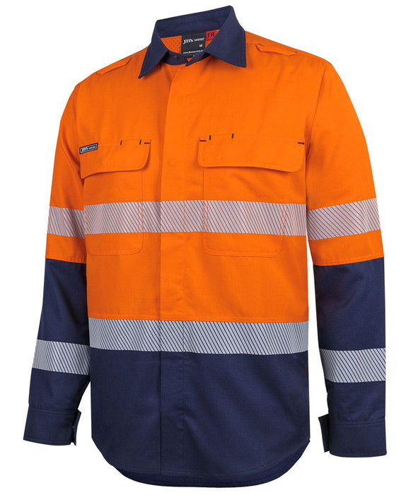 JB's 6DFRL FR PPE2 Flame Resist D+N BIOMOTION L/S WORK SHIRT