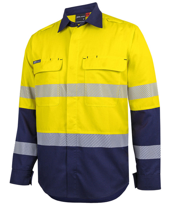 JB's 6DFRL FR PPE2 Flame Resist D+N BIOMOTION L/S WORK SHIRT