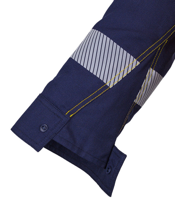 JB's 6DFRL FR PPE2 Flame Resist D+N BIOMOTION L/S WORK SHIRT