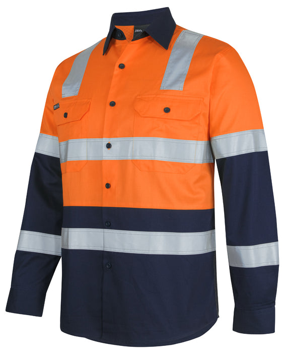 JB's 6DNW3 (D+N) L/S 150G TAPED COTTON SHIRT LEVEL 3