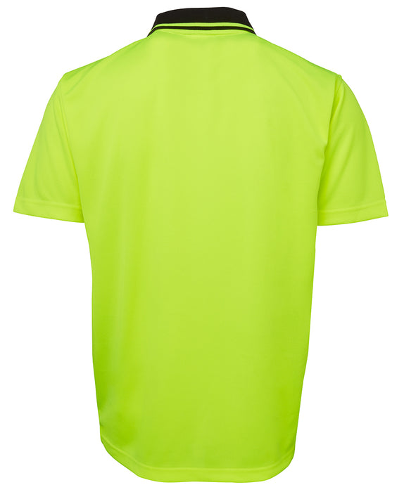 JBs 6HVNC Hi Vis Non Cuff Traditional Polo