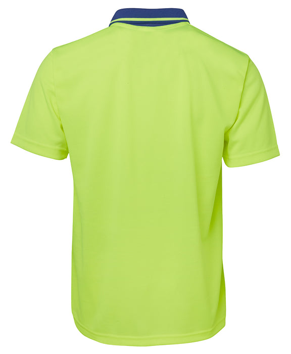 JBs 6HVNC Hi Vis Non Cuff Traditional Polo
