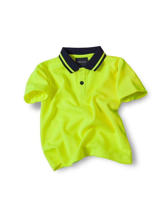 JBs 6HVNC Hi Vis Non Cuff Traditional Polo