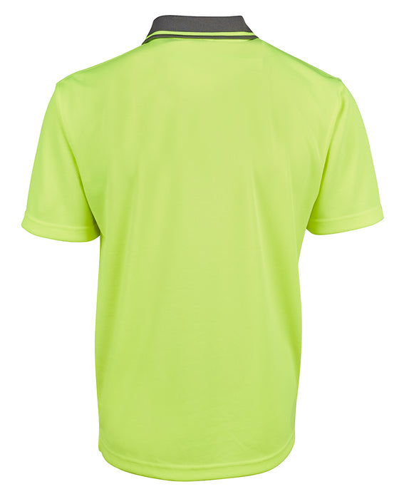 JBs 6HVNC Hi Vis Non Cuff Traditional Polo