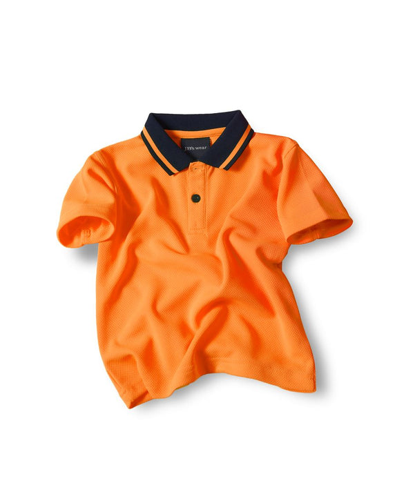 JBs 6HVNC Hi Vis Non Cuff Traditional Polo