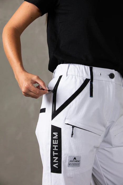 Anthem Women's Triumph Pant with Tape - P103WR 150 GSM 90% Nylon 10% Spandex Ripstop
