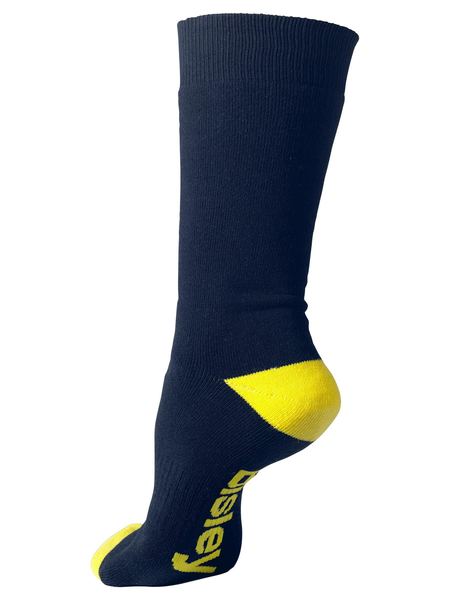 Bisley BSX7210 Cotton Blend Work Socks (3 Pack)