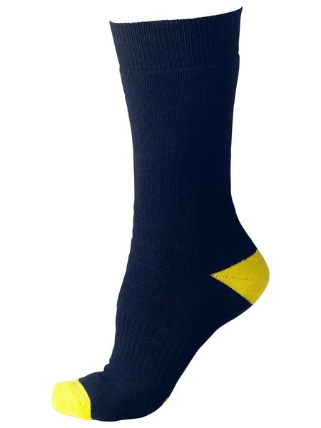 Bisley BSX7210 Cotton Blend Work Socks (3 Pack)