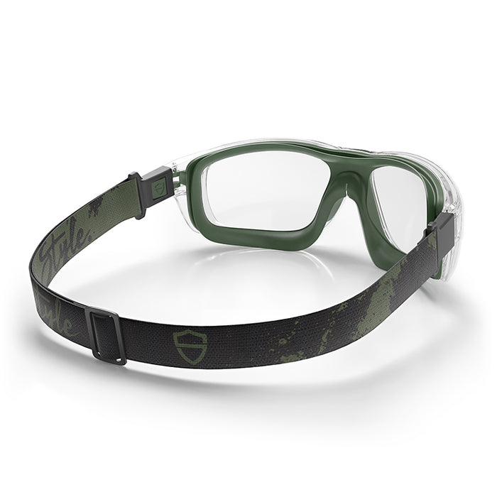 SafeStyle® Switches Clear/Green Frame Clear Lens