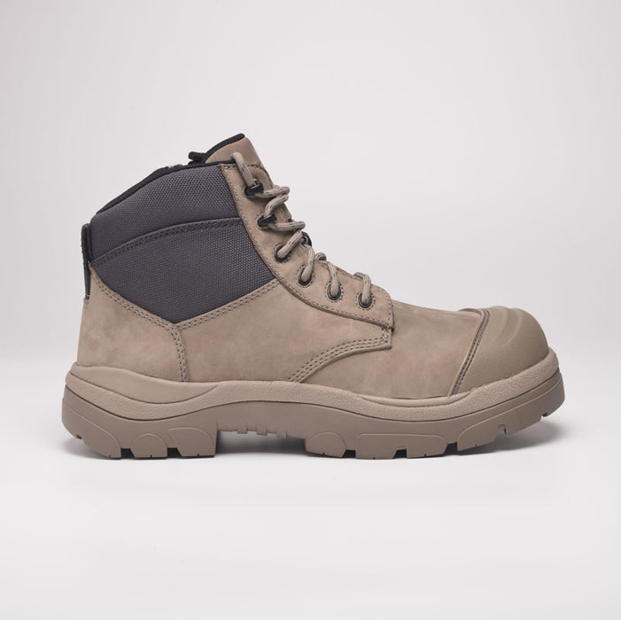 Wide Load 690SZC Stone 6 Inch Zip Composite Cap Safety Boot
