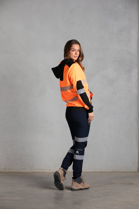 Anthem Women's Triumph Pant with Tape - P103WR 150 GSM 90% Nylon 10% Spandex Ripstop