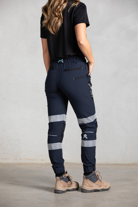 Anthem Women's Triumph Pant with Tape - P103WR 150 GSM 90% Nylon 10% Spandex Ripstop