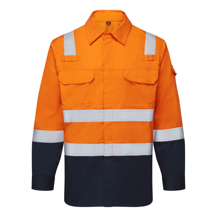 Portwest FR729 Bizflame Hi Vis Fire Resist Shirt -Taped