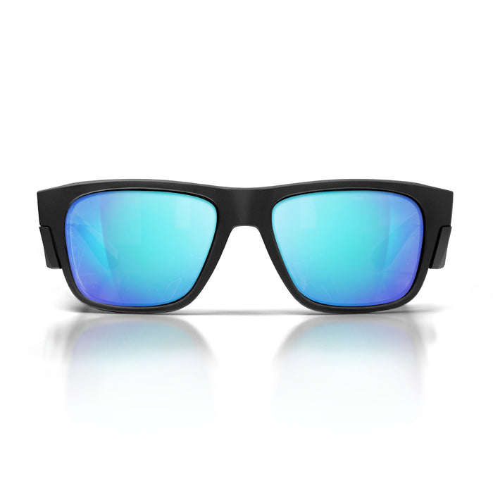 SafeStyle FMBBP100 Primes Matte Black Frame - Blue Polar Lens