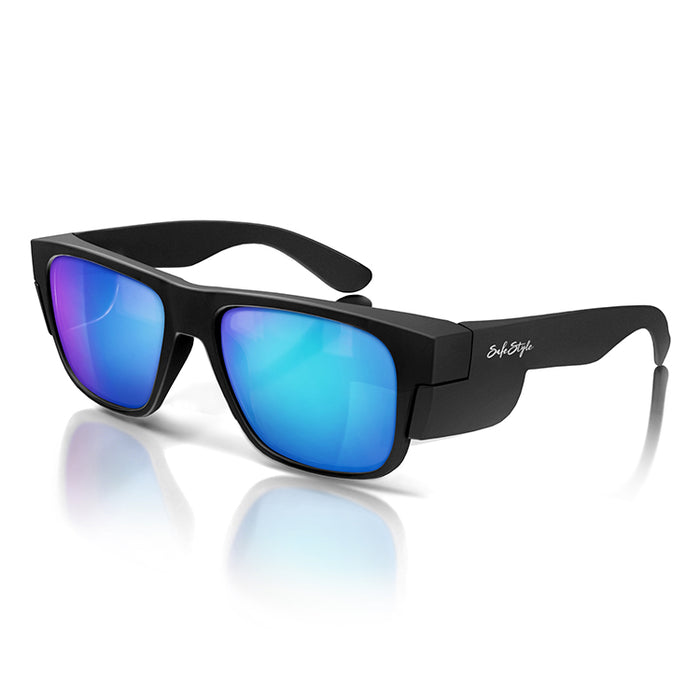 SafeStyle FMBBP100 Primes Matte Black Frame - Blue Polar Lens