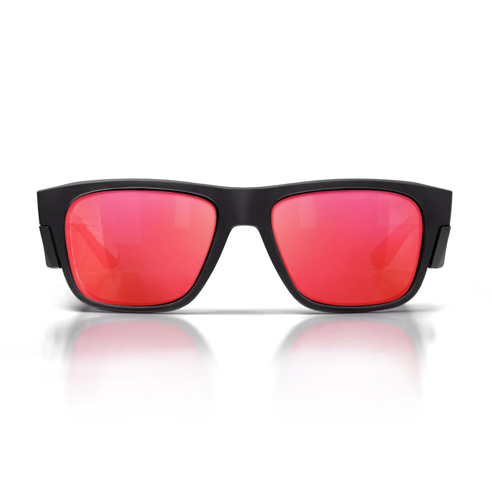 SafeStyle FMBRP100 Primes Matte Black Frame - Red Polar Lens