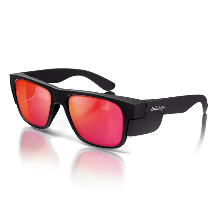 SafeStyle FMBRP100 Primes Matte Black Frame - Red Polar Lens