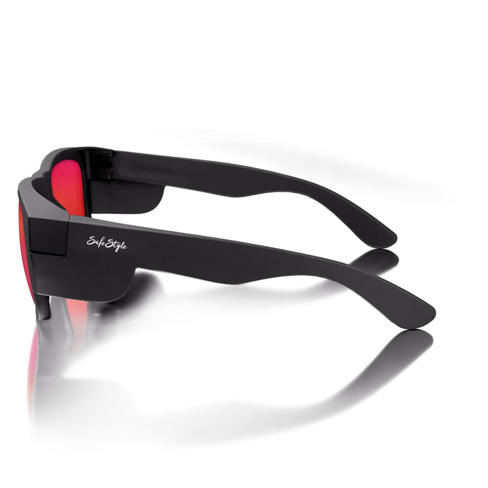 SafeStyle FMBRP100 Primes Matte Black Frame - Red Polar Lens
