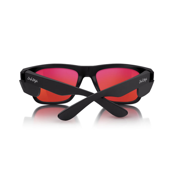SafeStyle FMBRP100 Primes Matte Black Frame - Red Polar Lens