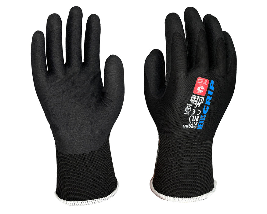 YSF G808R Nexus Grip Nitrile Sandy Finish Glove