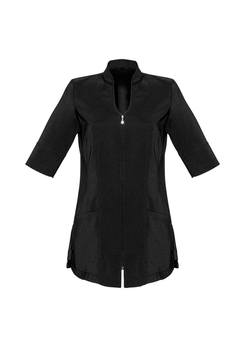 Biz Collection H632L Bliss Zip Front Tunic