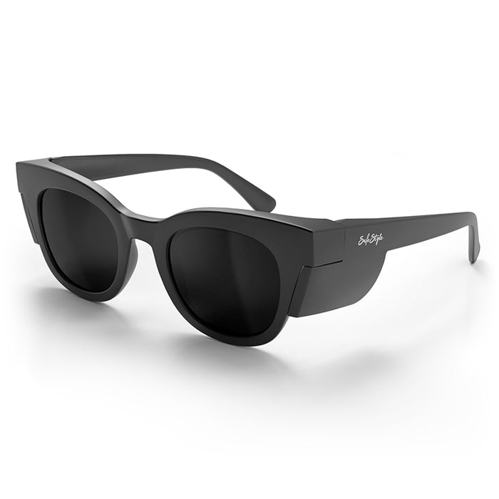 SAFESTYLE Harps Matte Black Frame Polarised Lens