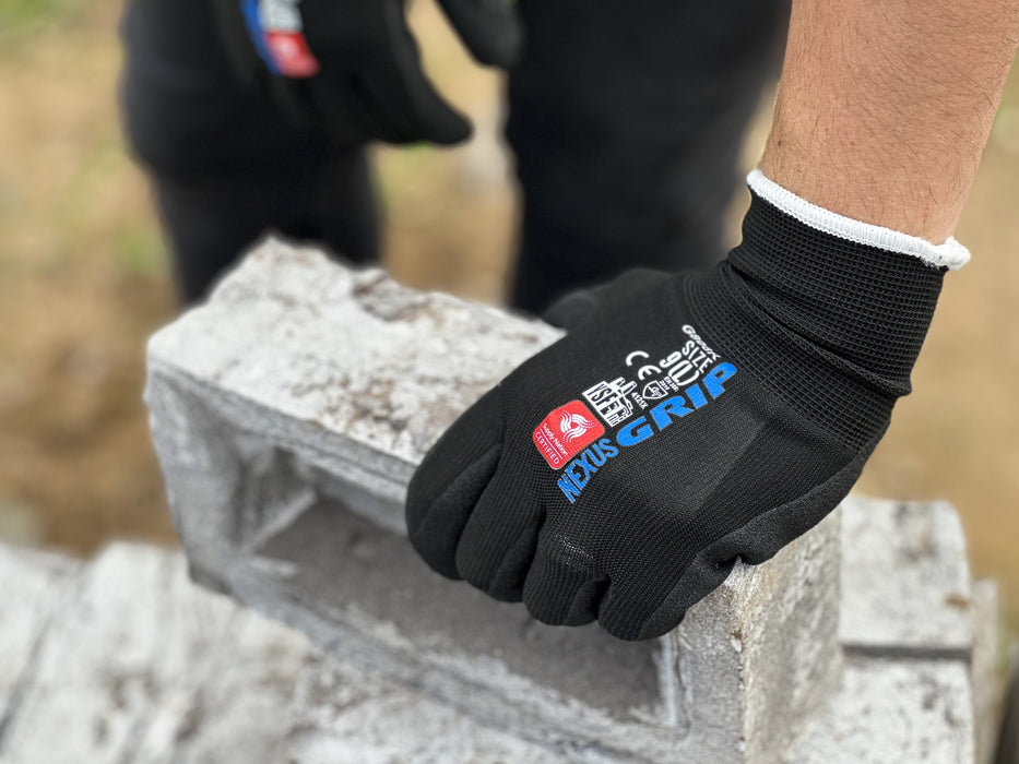 YSF G808R Nexus Grip Nitrile Sandy Finish Glove