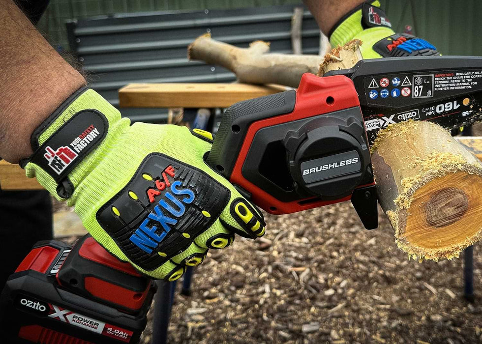 YSF G419R Nexus Cut 5 High Peformance Mechanic Glove