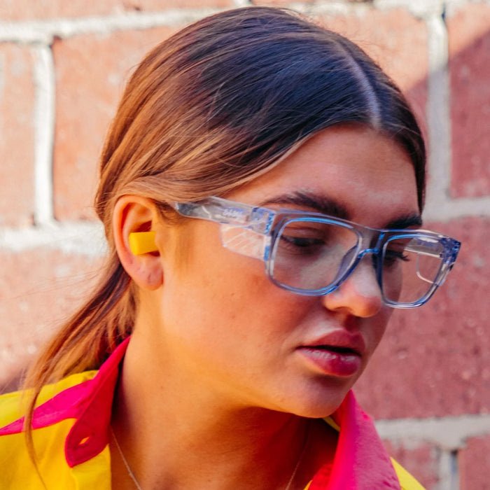 SafeStyle FBLC100 Fusions Blue Frame /Clear UV400