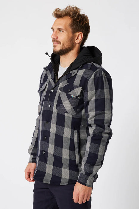 Jet Pilot JPW49 Quilted Mens Flannel Jacket