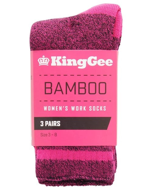 King Gee K49015 Bamboo Socks - 3 Pack