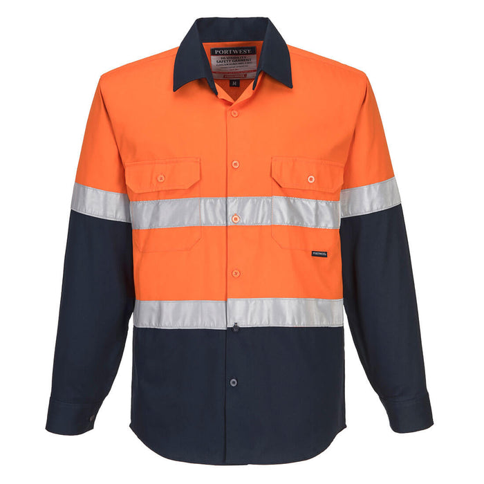 Portwest MA803 Industrial Long Sleeve D/N Shirt