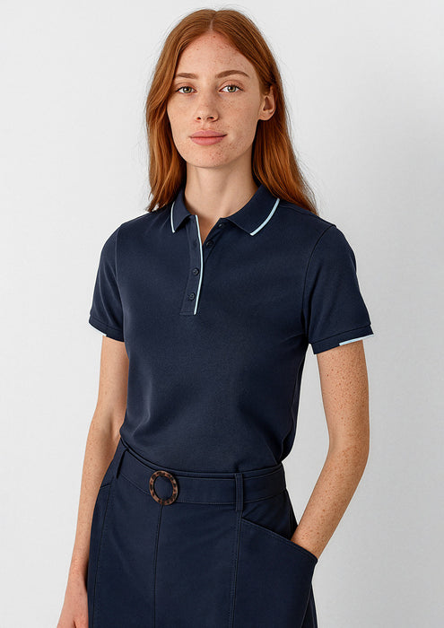 Womens Focus Short Sleeve Polo P313LS