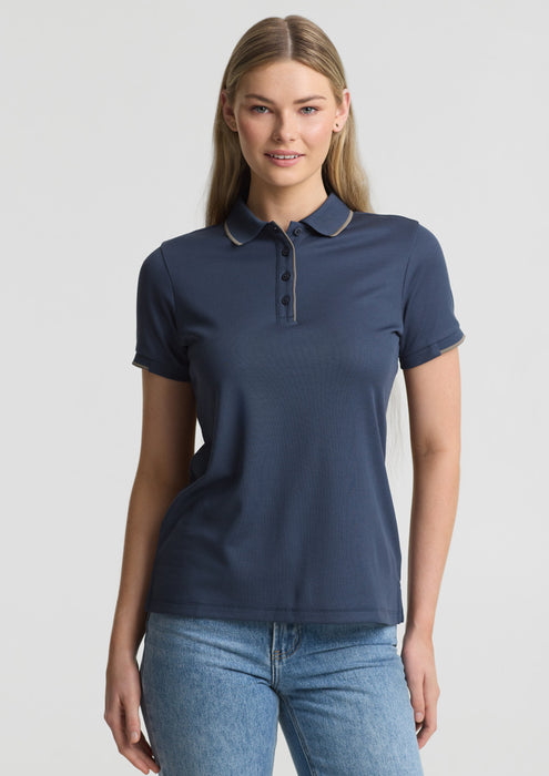 Womens Focus Short Sleeve Polo P313LS