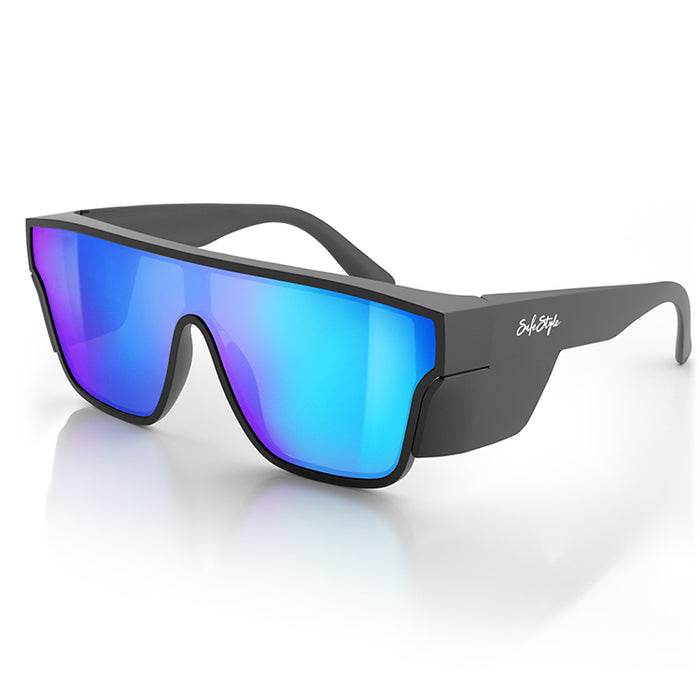 SafeStyle PMBBT100 Primes Matte Black Frame - Blue Lens